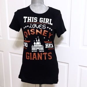 Brand New Disney and SF Giants Tee